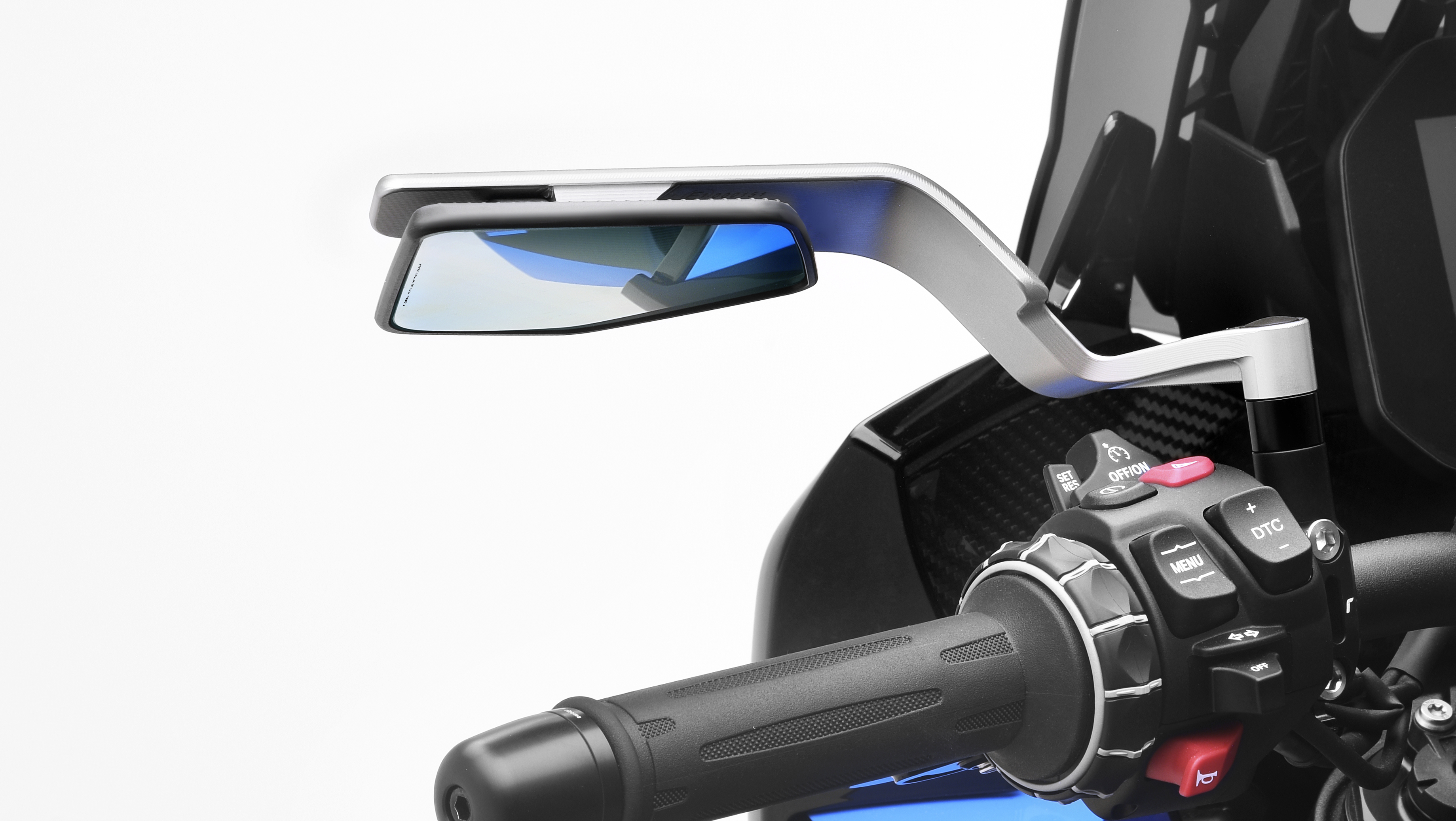 Rizoma Stealth Max Mirrors for Naked Bikes
